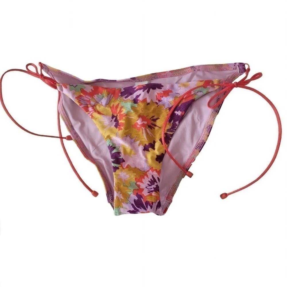 Zimmermann Violet Knotted Bikini Bottom Sz 3
